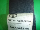 Toyota Verso с 2009г Ремень безопасности передний левый с пиропатроном (732200F050)