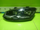 Volkswagen Polo с 2009г Фара левая (после 2015г Full Led без блока) (6C1941035)