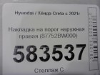 Hyundai Creta с 2021г Накладка порога правая (87752BW000)